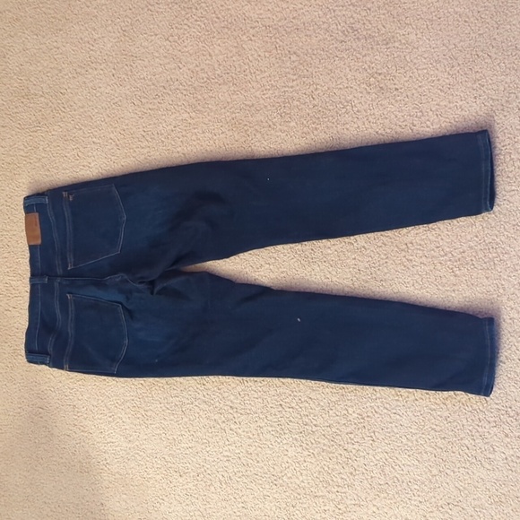 Madewell Dark Wash Denim 10" High Rise Skinny Jeans Size 27 - Picture 6 of 10